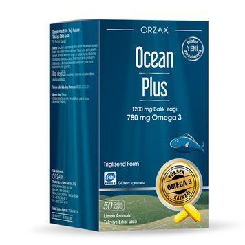 Дієтична добавка OMEGA 3 Orzax Ocean Plus , 50 капсул POmega50 фото