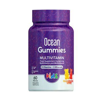 Комплекс мультивітамінів та мультимінералів для дітей Orzax Ocean Gummies MultiVitamin, 60 жувальних капсул MultiVitamin_60 фото
