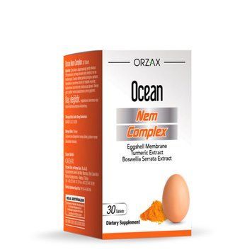 Комплекс для зменшення болю в суглобах та хрящах Orzax Ocean Nem Complex, 30 таблеток Nem_30 фото