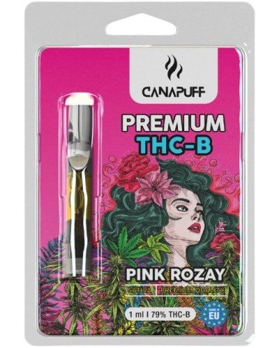 THC-B Картридж 510 для вейпа CanaPuff Pink Rozay 79%, 1ml