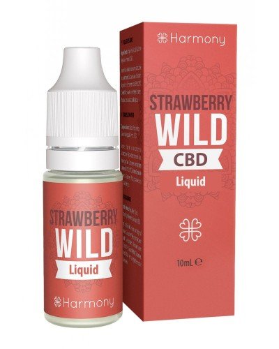 CBD Рідина для вейпу Harmony Wild Strawberry 10ml, 600mg