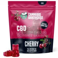 Фруктові желейки CBD Gummi Bears - Cherry 30g, 22 шт. x 4 мг.