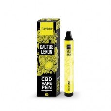 CBD Вейп Euphoria Cactus Lemon 2ml 600 puff